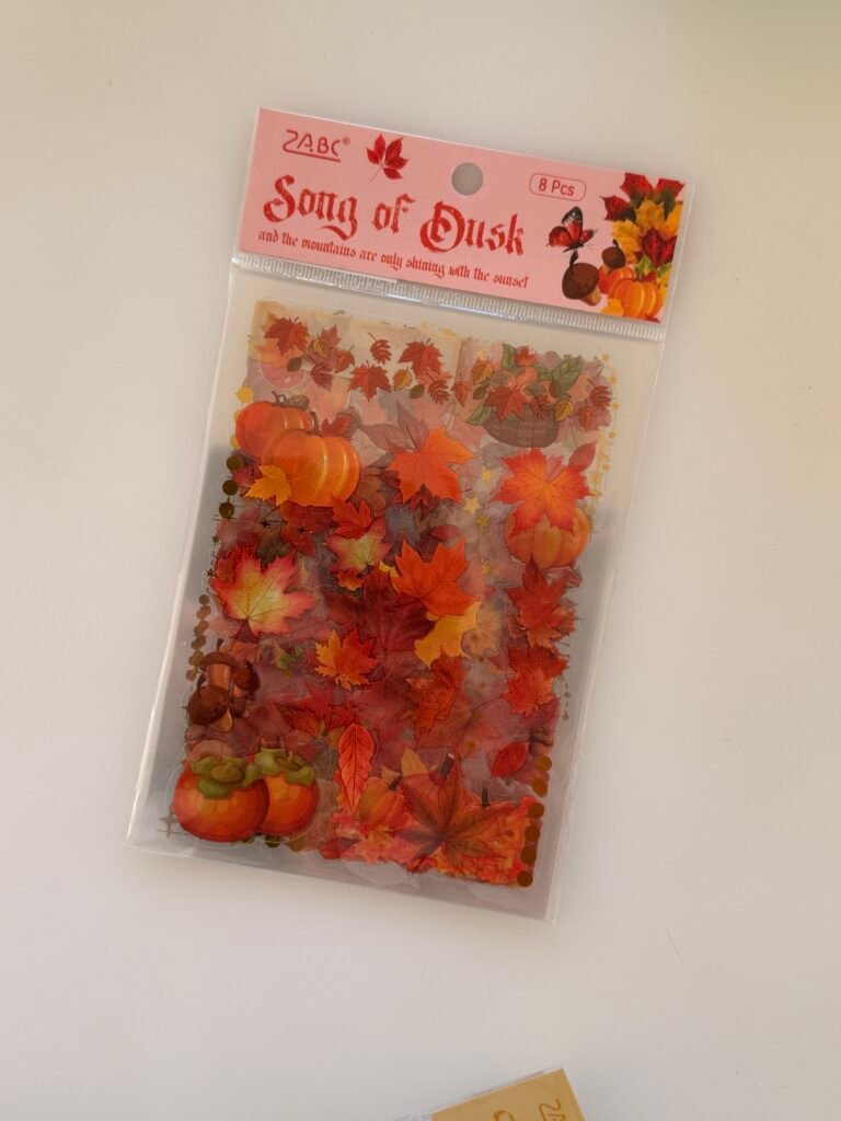 Set de stickers "Naturaleza de colores" | Otoño Halloween