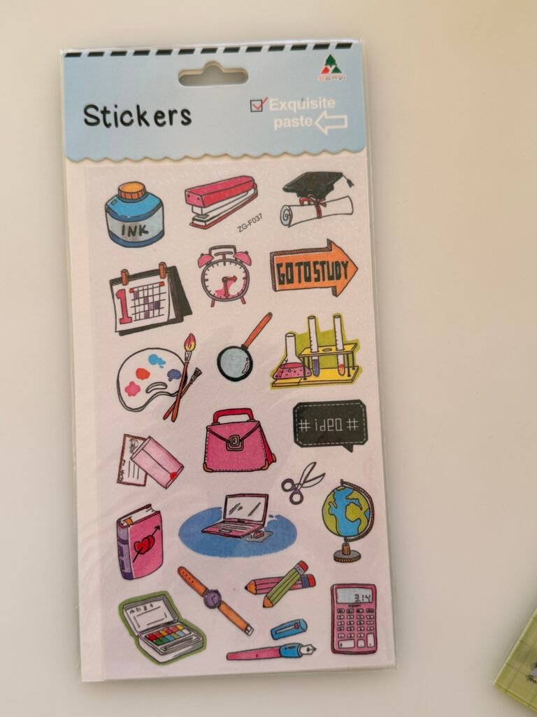Set de Stickers "Exquisite Paste" | Vida Académica y Estudio