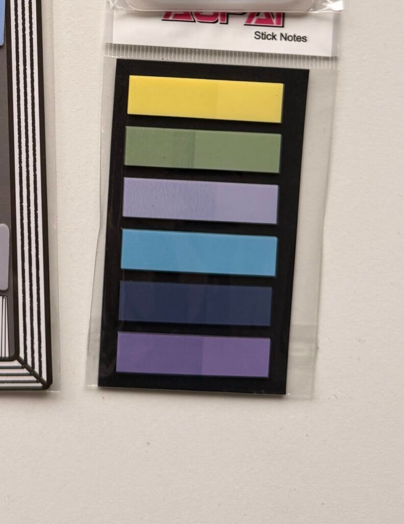 Post-it de colores | nr