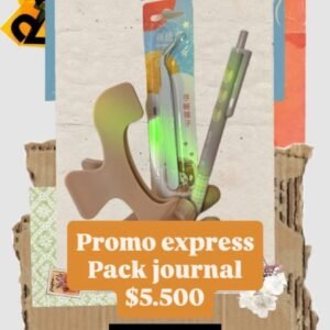 Pack Journal: Kit de pinzas + clip + lápiz pegamento